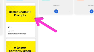 Arrows and mouse pointer in videos