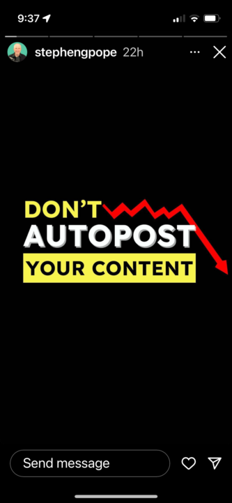 Question on Don’t Autopost