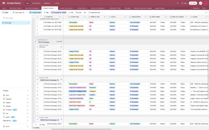I Built a Content Repurposing Engine for a Client