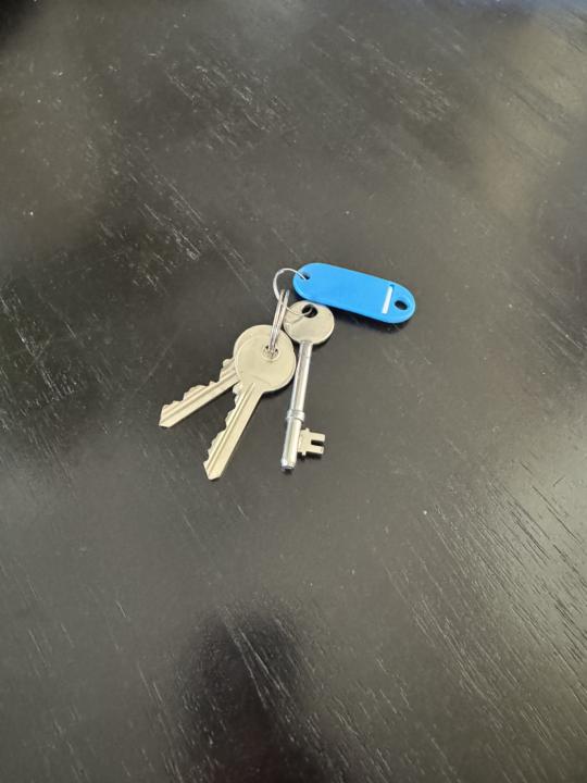 I got the keys!!