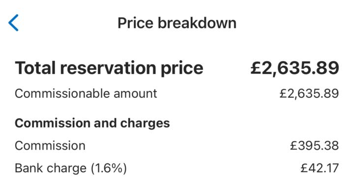 First month long booking! 🗓️