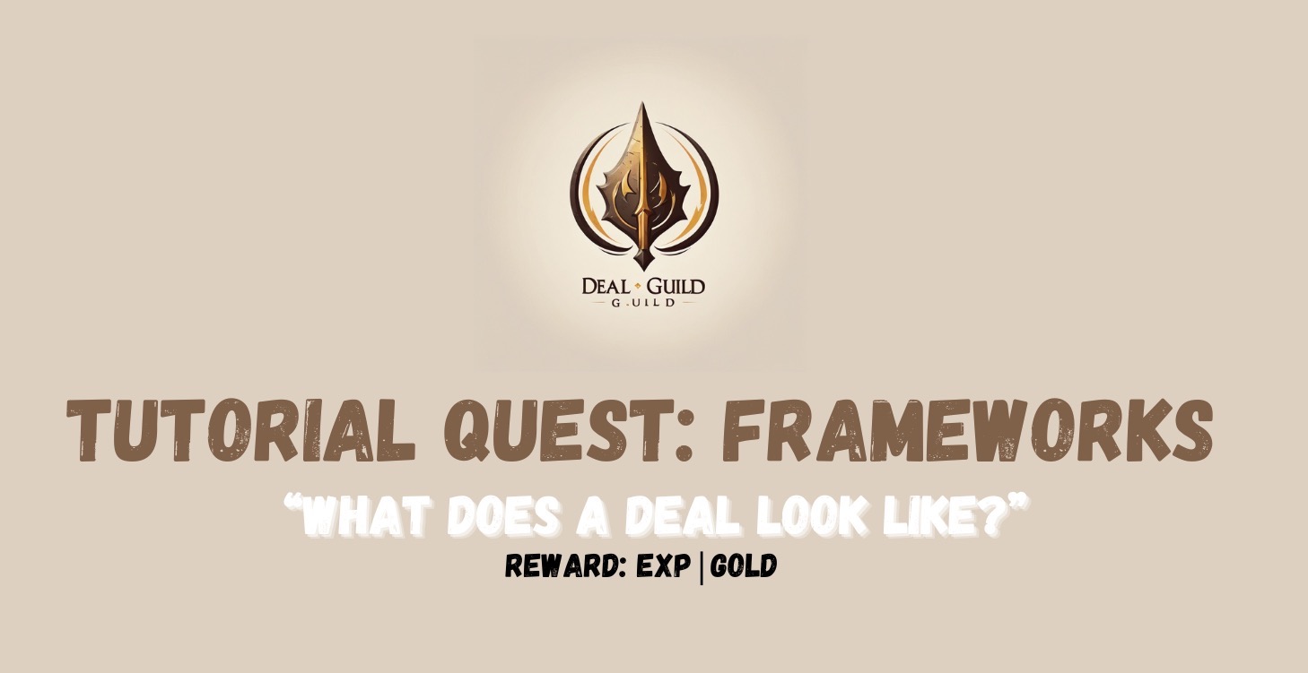 Tutorial Quest: Frameworks