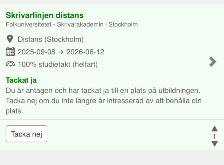 Allt händer nu!!