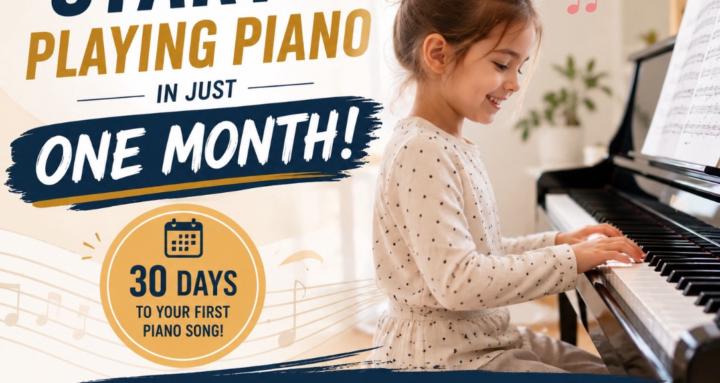 Start Playing Piano in 30 Days