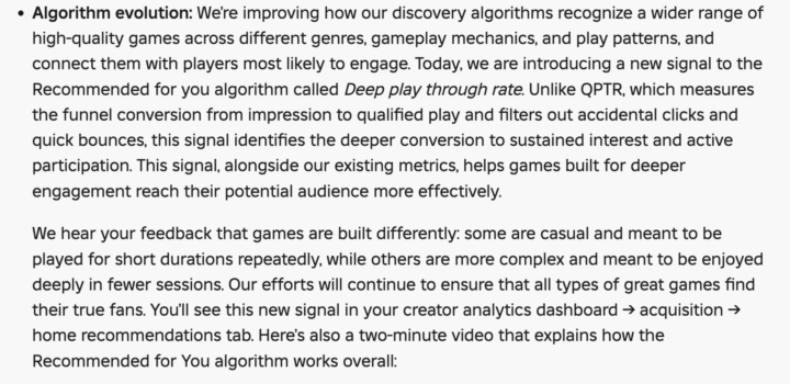 New Roblox Algorithm Change
