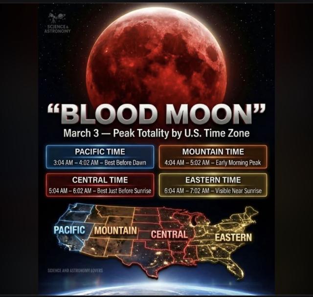 Blood Moon rising 🔴