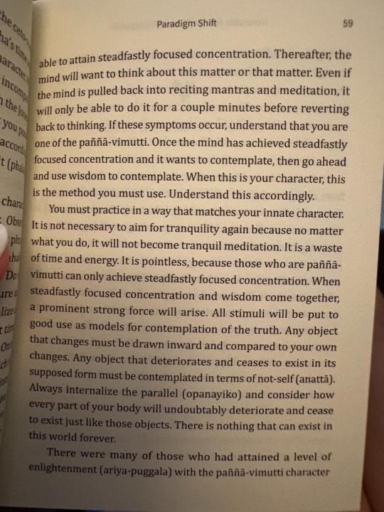 Meditation again…