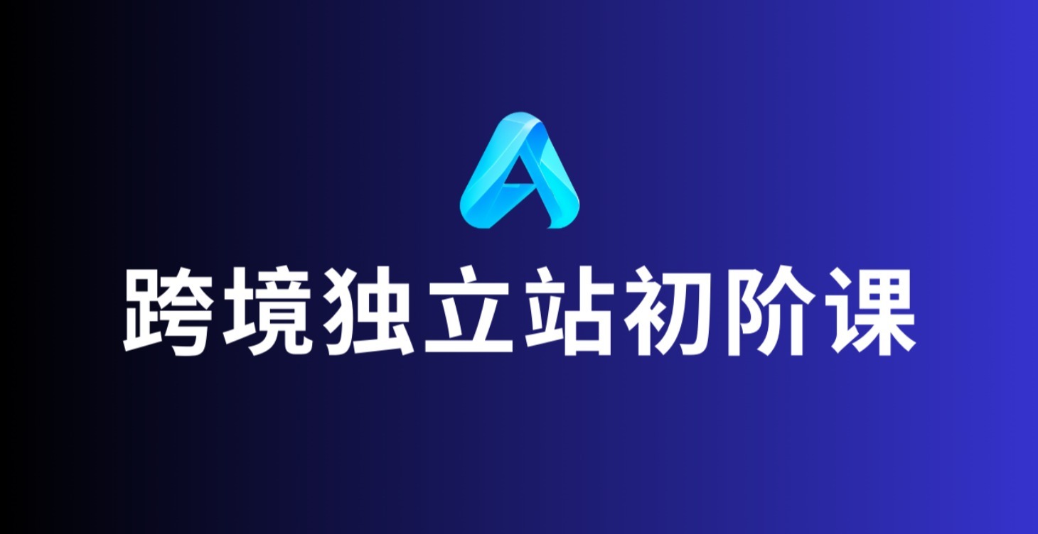 跨境独立站初阶课(持续更新中）