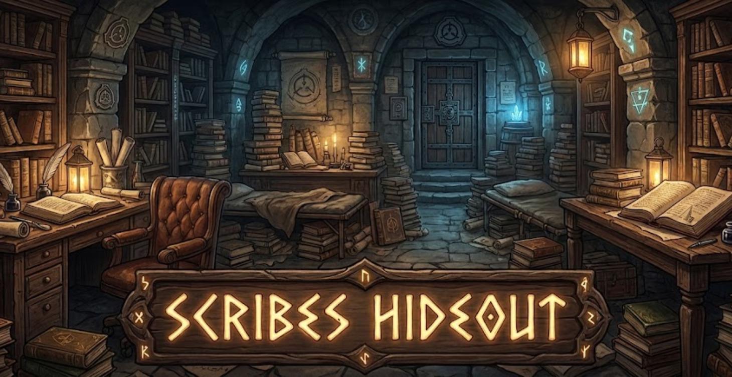 The scribes hideout