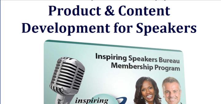 New Course Now Live – Product & Content Development for Speakers