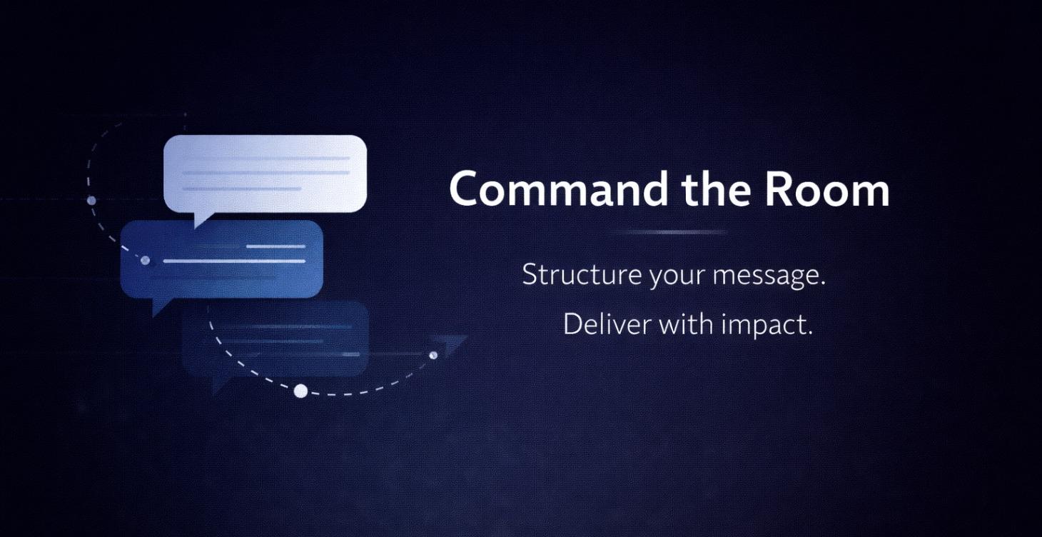 Command the Room - public speaking & networking