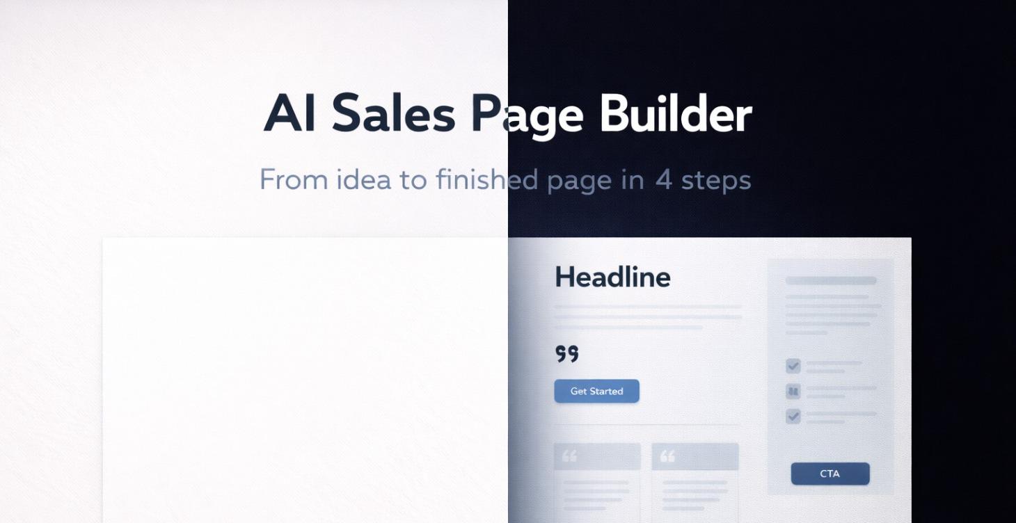 AI Sales Page Builder