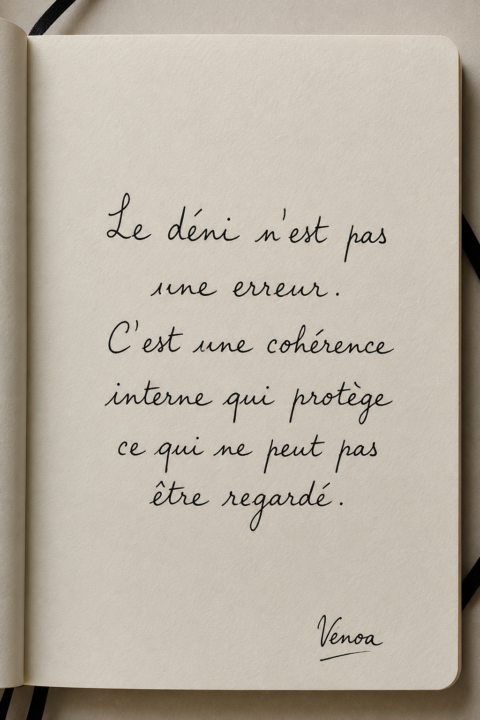 3/7 Citation le déni