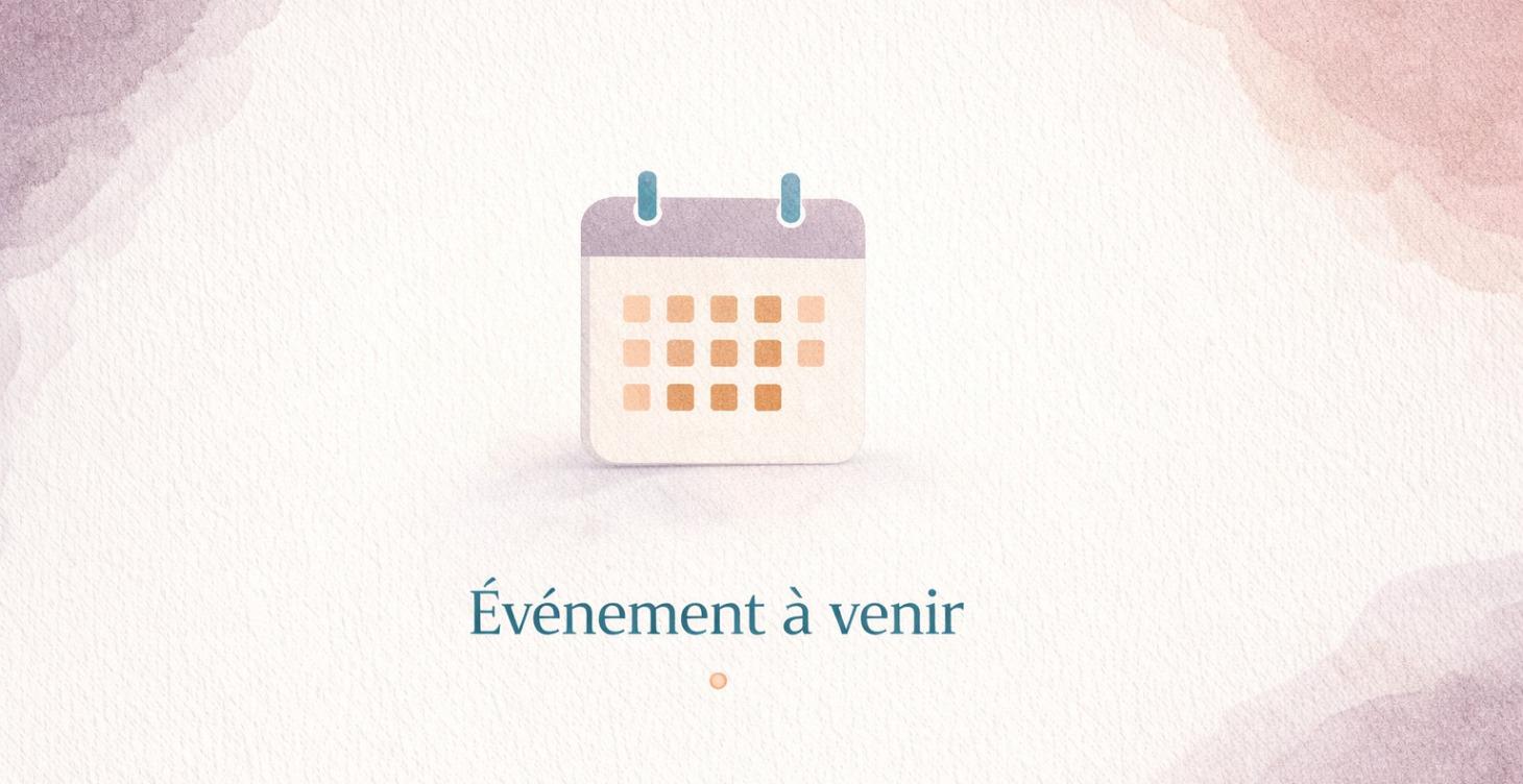 Evenements à venir