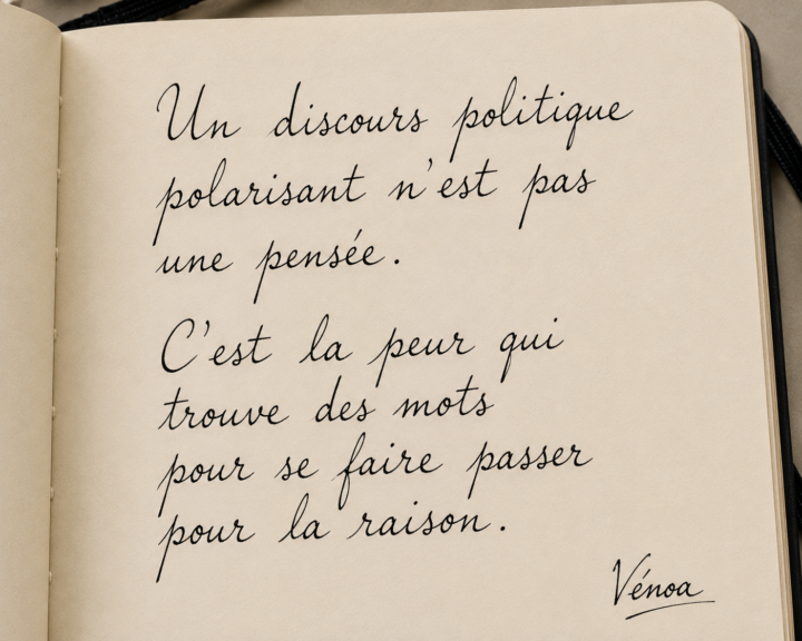 Discours politique polarisé