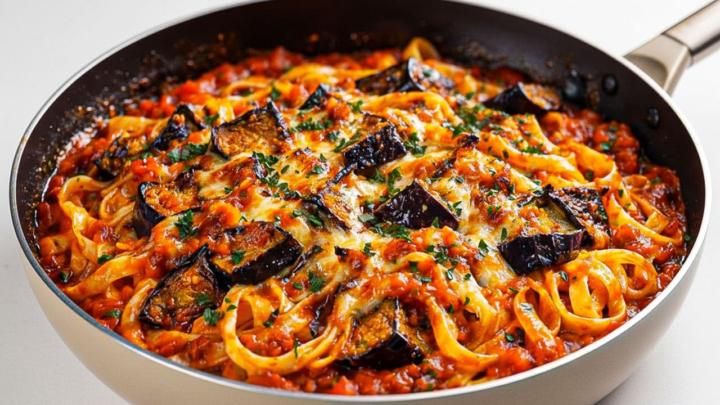    The eggplant that drives everyone crazy! The best eggplant recipe! Pasta with eggplants