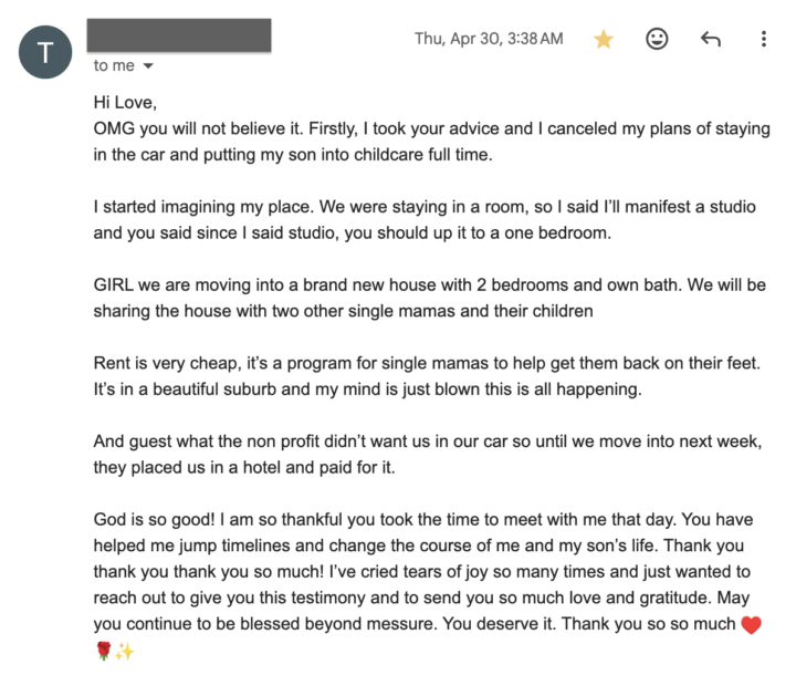 testimony #258 - jumping timeline.