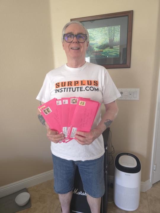 Saturday May 2nd mailing today