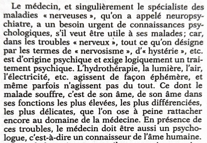 Psychologue de l'âme