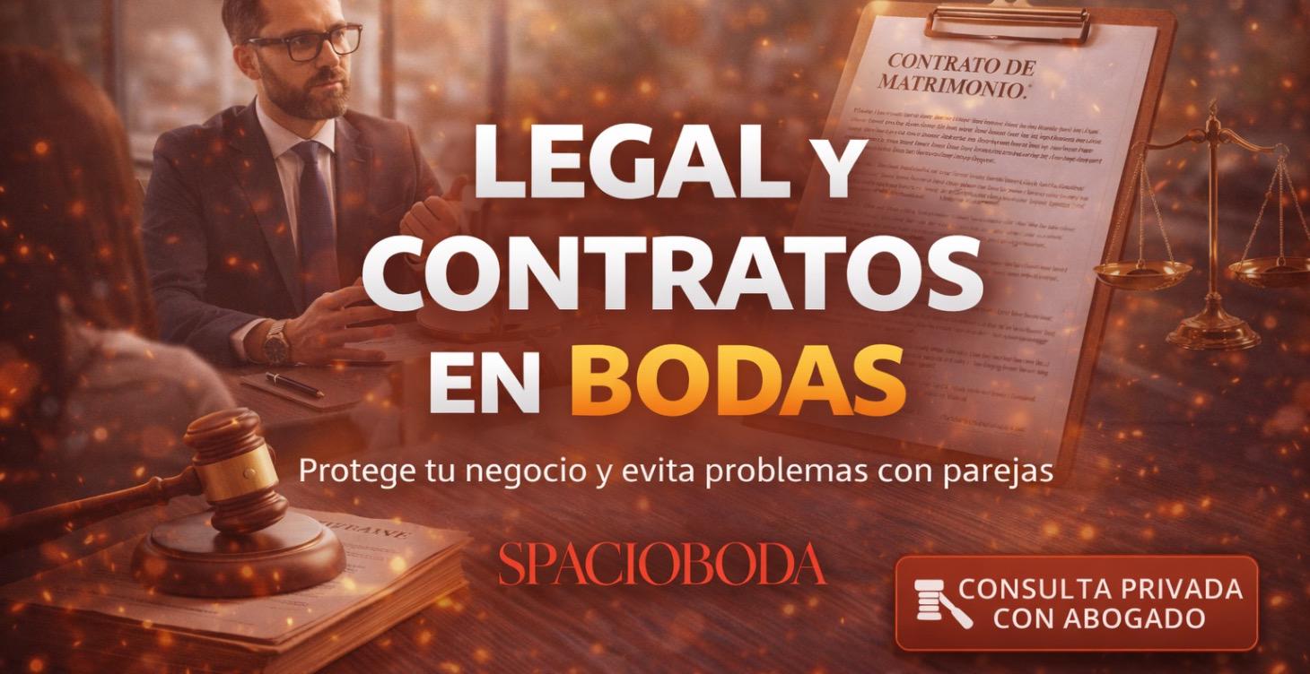 LEGAL Y CONTRATOS EN BODAS