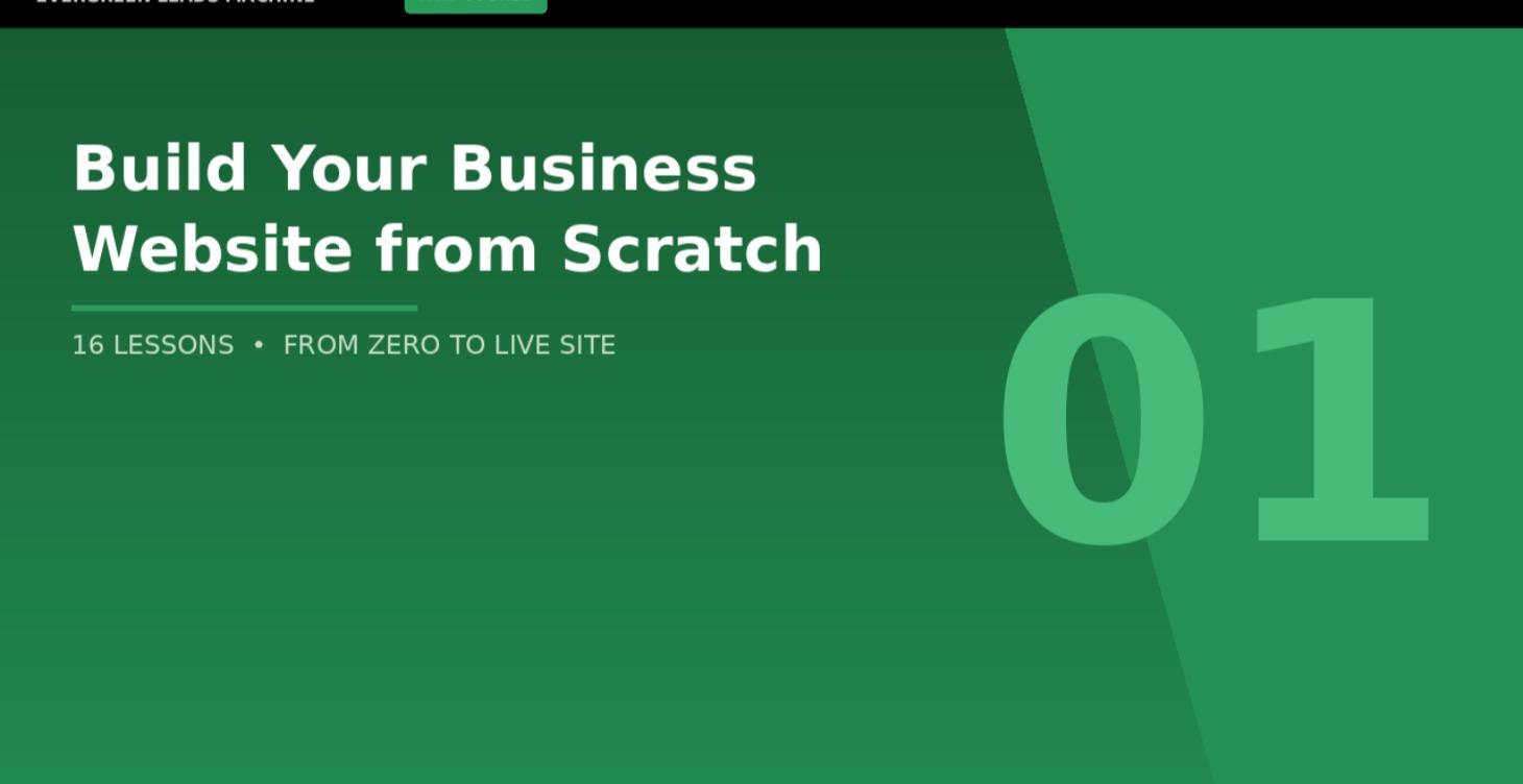 Build Your Business Website from Scratch