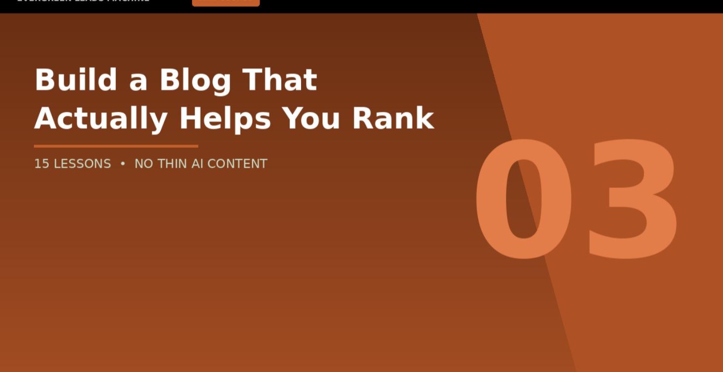 Build a Blog That Actually Helps You Rank