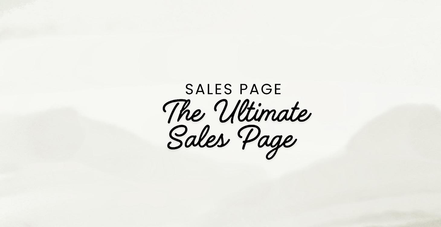 Ultimate Sales Page Replicator
