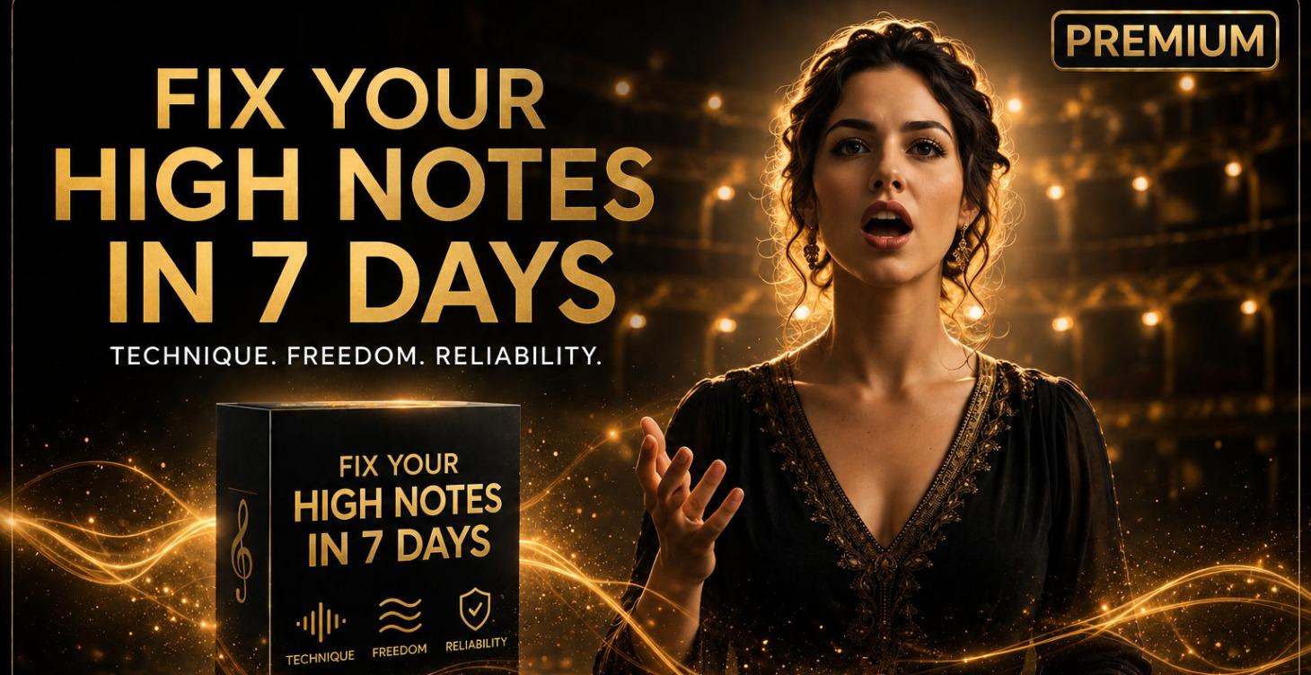 FIX YOUR HIGH NOTES IN 7 DAYS  [PREMIUM]