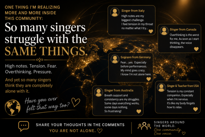 Have you ever felt completely alone with your singing struggles?