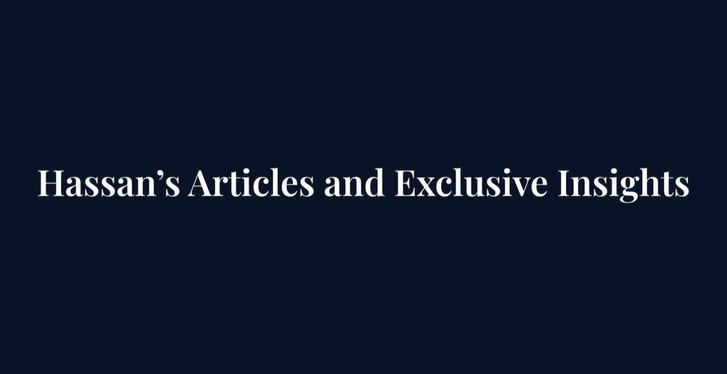Articles & Insights