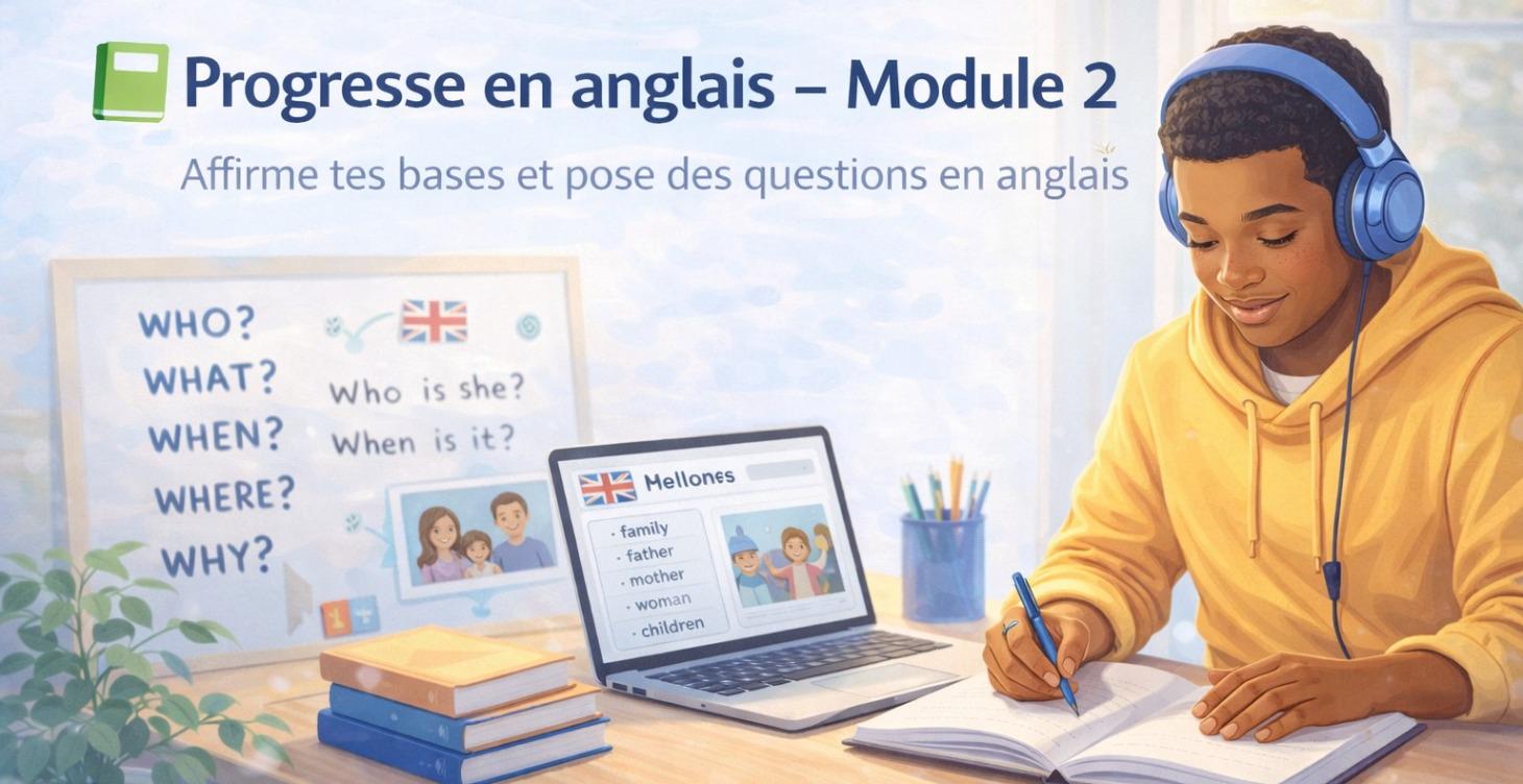 Débute en anglais – Module 2