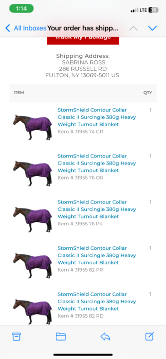 Blankets, blankets, blankets!