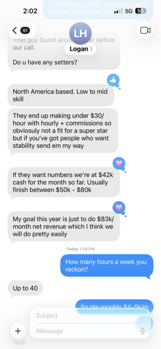 Setter wanted! North America based 