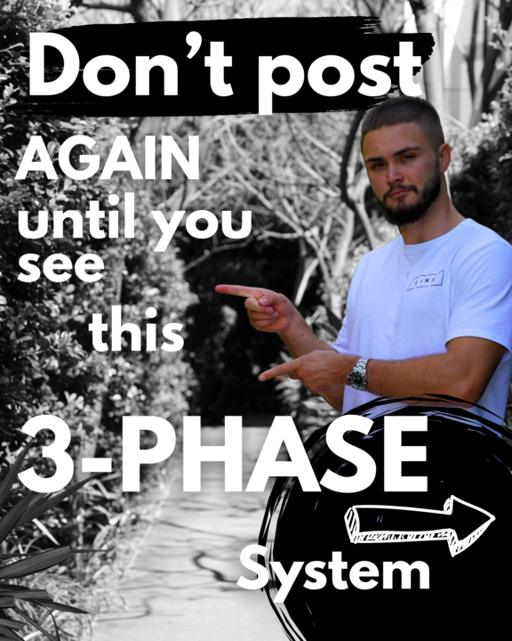 Don't Post Again Until You See this 3 Phase System
