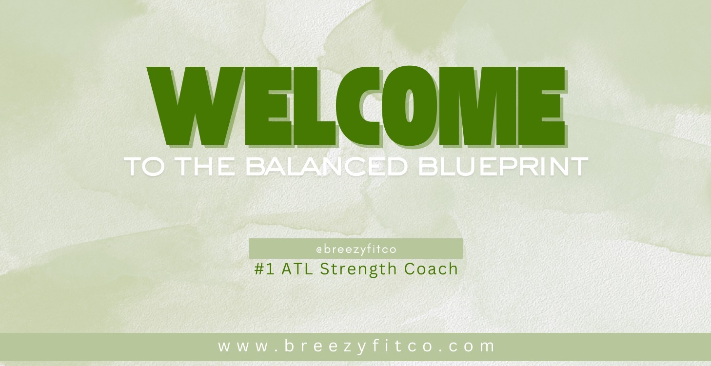 The Balance Blueprint Roadmap
