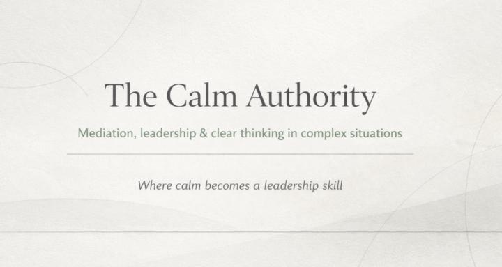 The Calm Authority