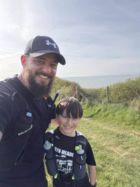 10 miles of father and son time