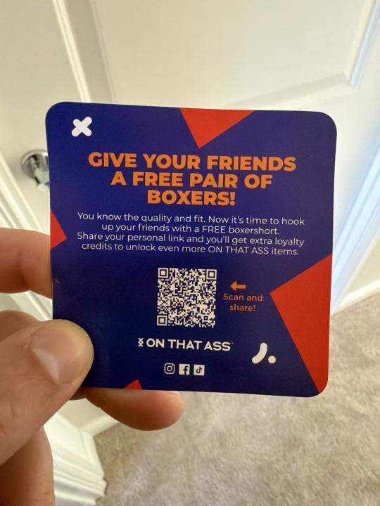 Free underwear? 