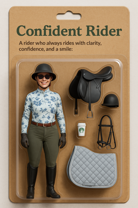 The Confident Rider Action Figure!