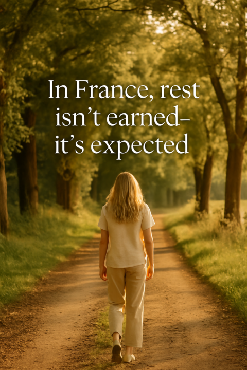 In France, Rest Isn’t Earned—It’s Expected