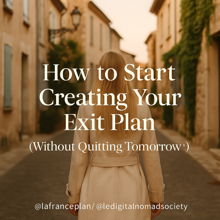 How to Start Creating Your Exit Plan (Without Quitting Tomorrow)