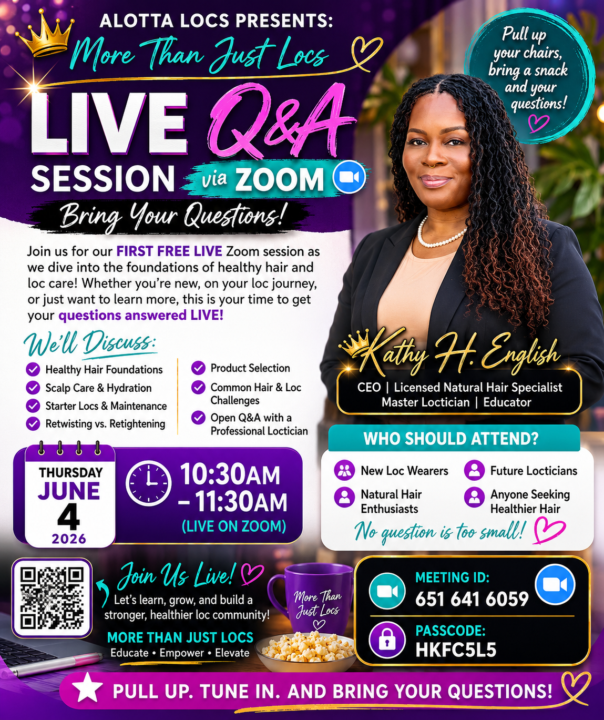 FREE ZOOM LIVE Q&A!