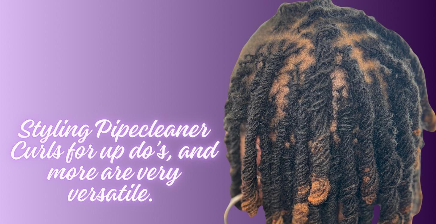 Styling | How to Use Pipecleaners on Locs