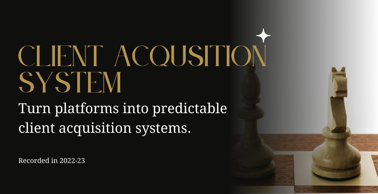 Client Acquisition System (Fiverr & LinkedIn)