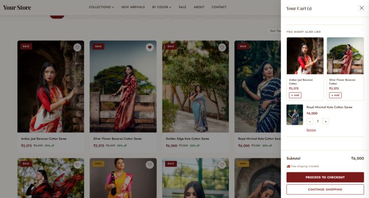 Ecommerce AI Website! Say Byee to Shopify!