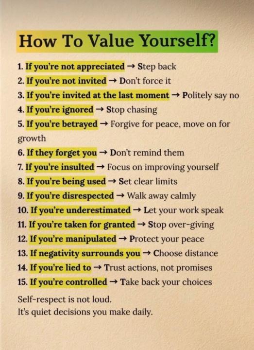 The Truth About Life:- 