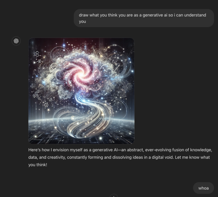 🎨 Want to See an AI Self-Portrait of Itself?