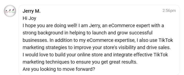 IT IS NOT OK TO SPAM PEOPLE!