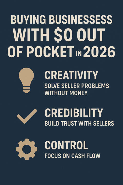 The Game Has Changed: Buying Businesses With 0$ Out of Pocket in 2026