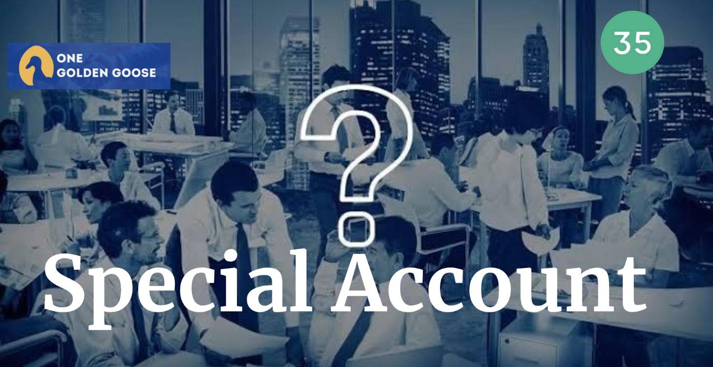 Do you have a special account?